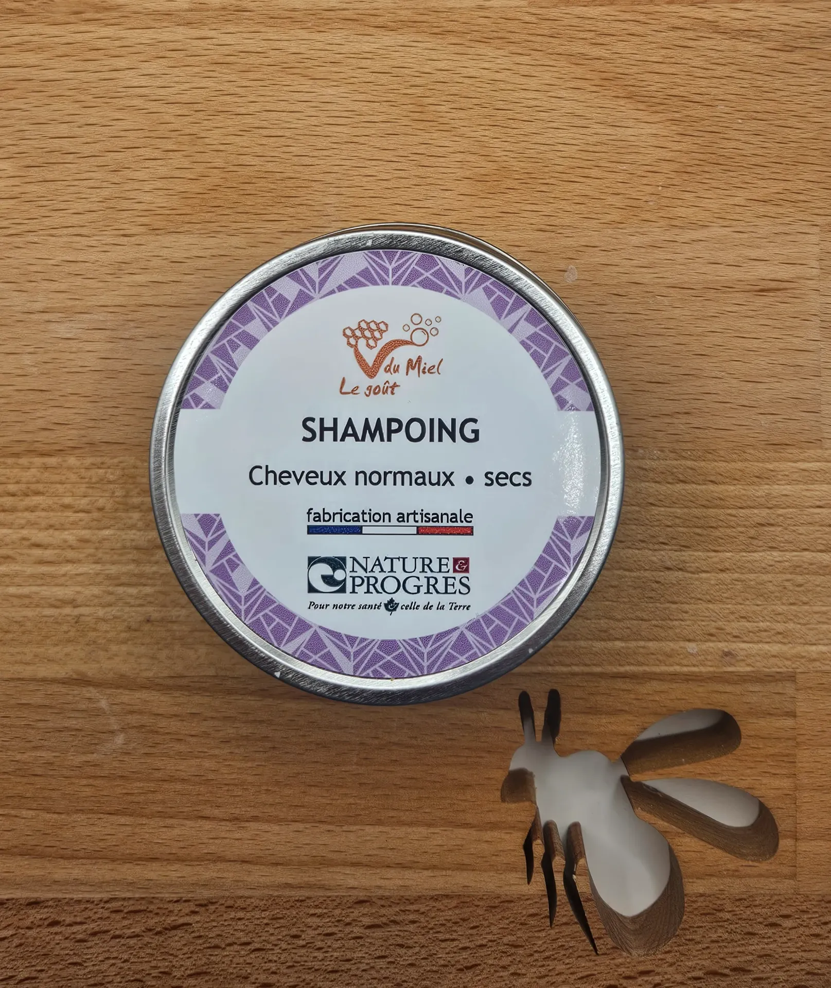 Shampoing au Miel – Cheveux Normaux à Secs (Boîte)