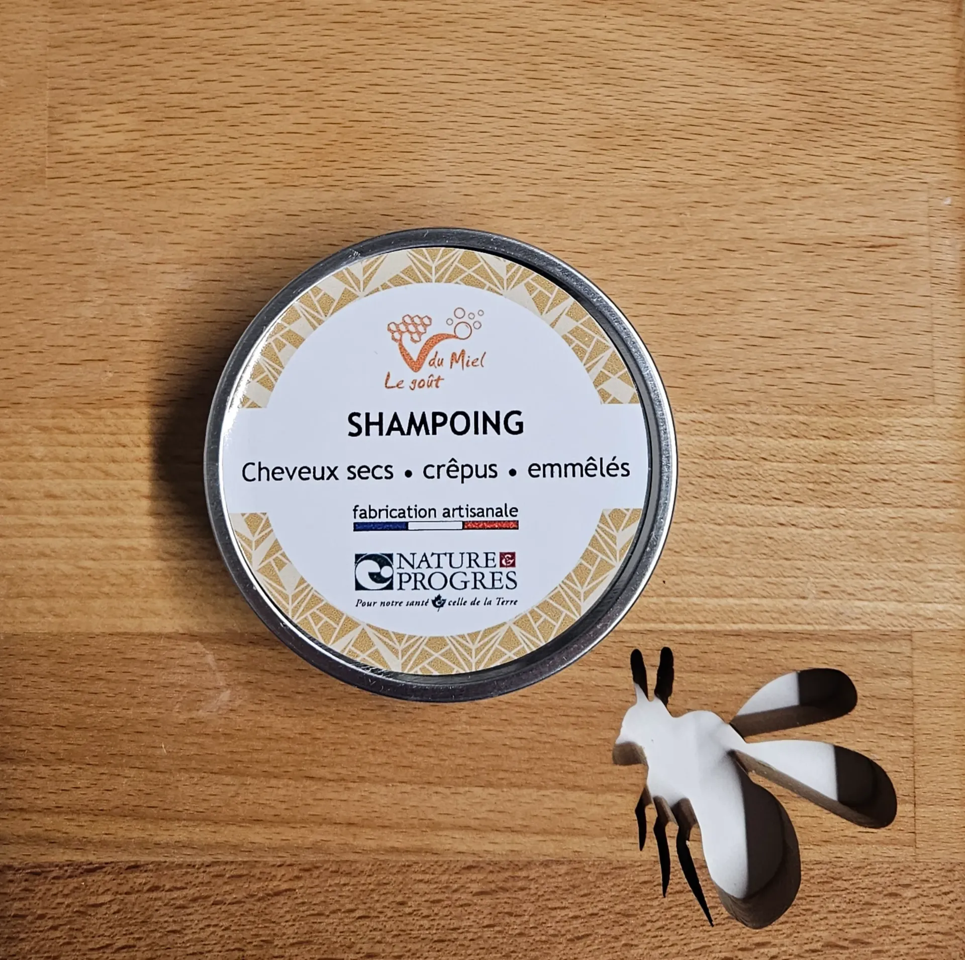 Shampoing au Miel – Cheveux Secs, Crépus, Emmêlés (Boîte)