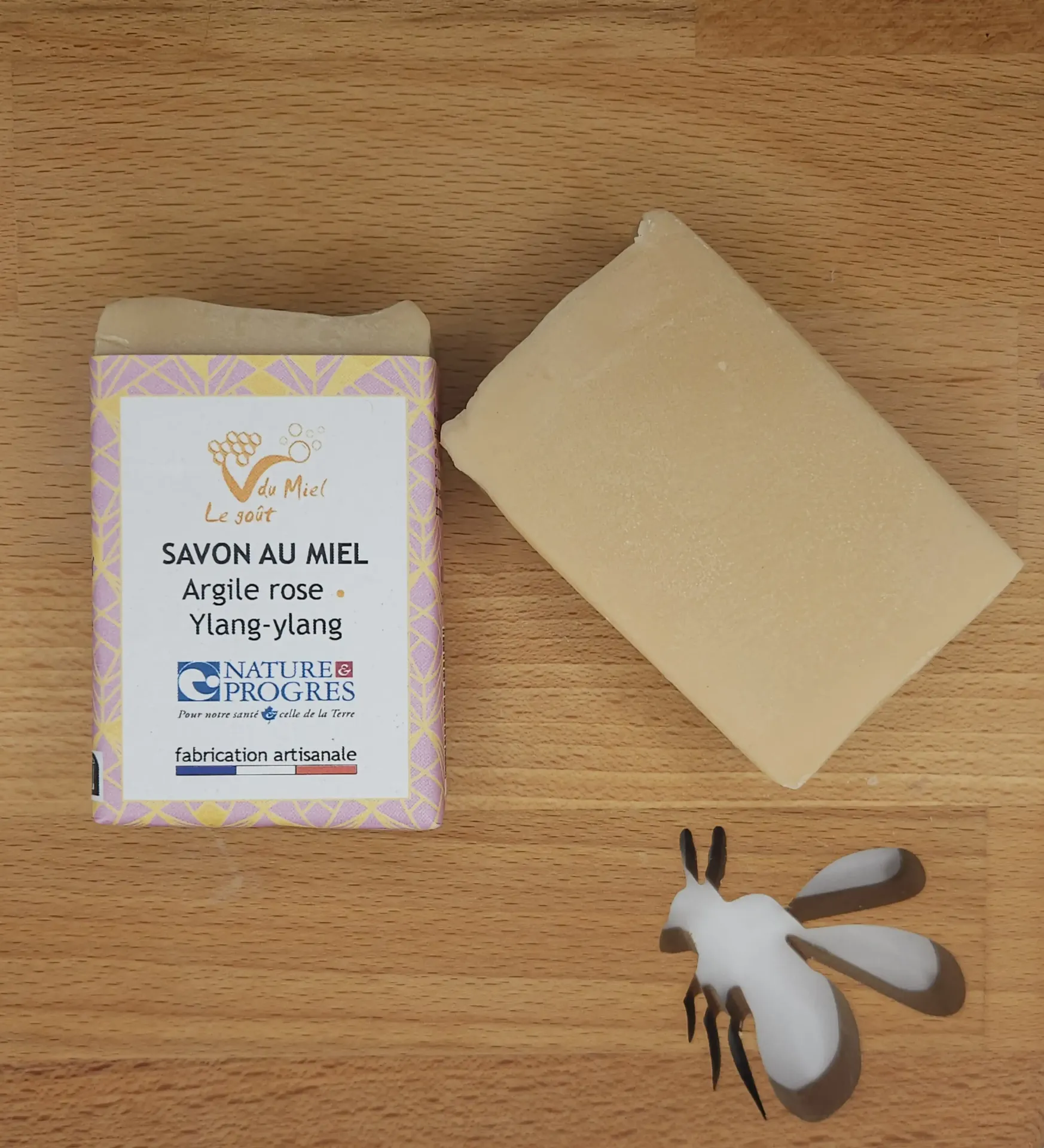 [GDM01006] Savon au Miel - Ylang-Ylang & Argile rose