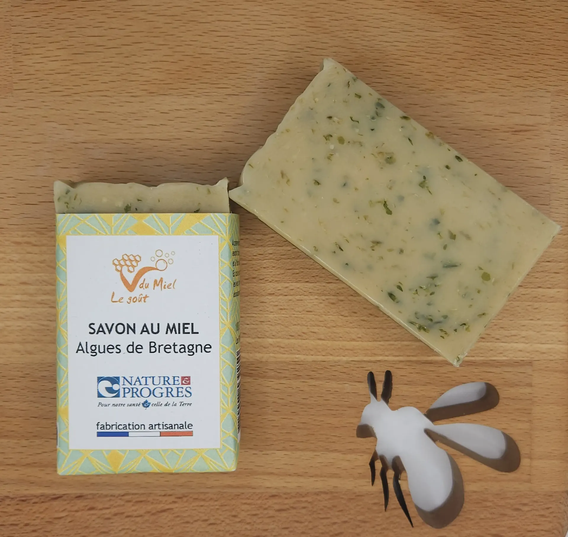 Savon au Miel – Algues de Bretagne