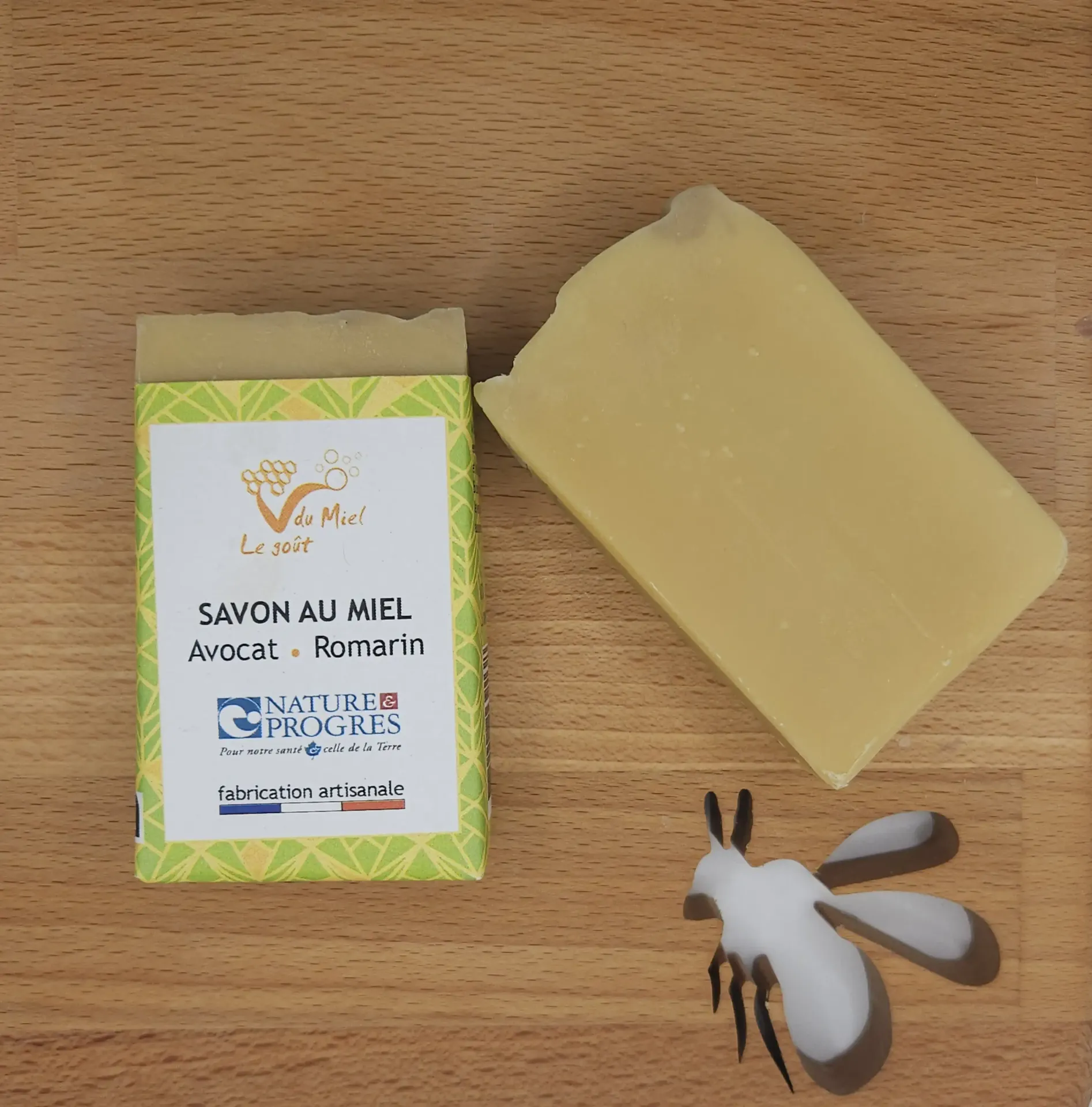 [GDM01004] Savon au Miel – Avocat & Romarin